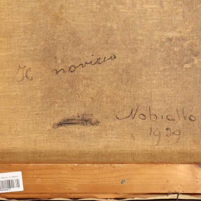 Painting by Giuseppe Solenghi, The Novice, Giuseppe Solenghi, Giuseppe Solenghi, Giuseppe Solenghi