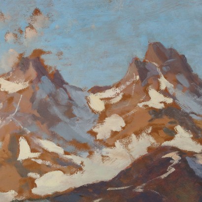 Painting by Alessandro Catalani, View of the Matterhorn, Alessandro Catalani, Alessandro Catalani, Alessandro Catalani