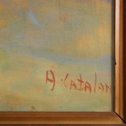 Painting by Alessandro Catalani, View of the Matterhorn, Alessandro Catalani, Alessandro Catalani, Alessandro Catalani