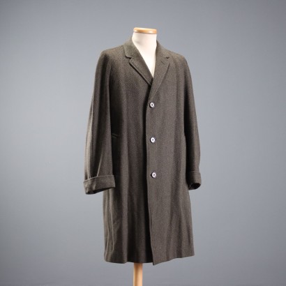 Aquascutum Men's Vintage Tweed Coat