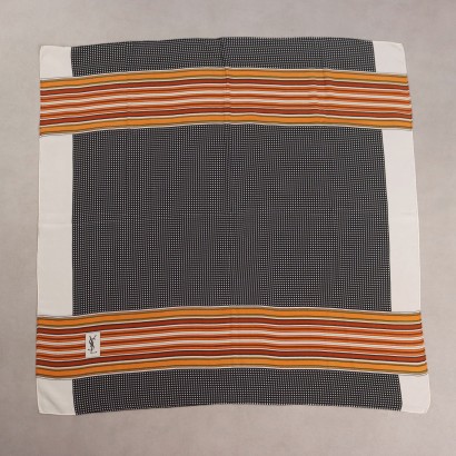 Yves Saint Laurent foulard Vintage Pois%,Yves Saint Laurent foulard Vintage Pois%,Yves Saint Laurent foulard Vintage Pois%