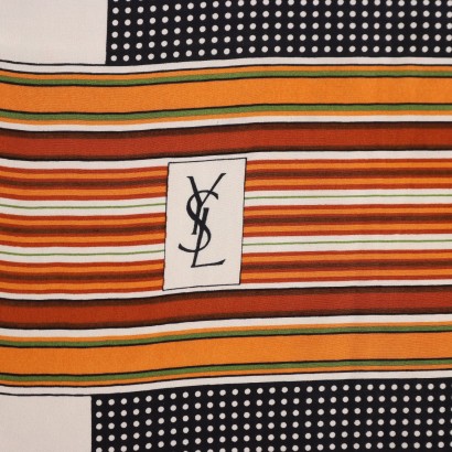 Yves Saint Laurent foulard Vintage Pois%,Yves Saint Laurent foulard Vintage Pois%,Yves Saint Laurent foulard Vintage Pois%