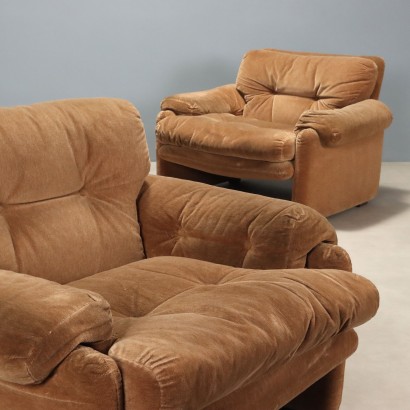 Pair of armchairs, Afra Bianchin, Tobia Scarpa, Two 'Coronado' armchairs%, Afra Bianchin, Tobia Scarpa, Two 'Coronado' armchairs%, Afra Bianchin, Tobia Scarpa, Two 'Coronado' armchairs%, Afra Bianchin, Tobia Scarpa