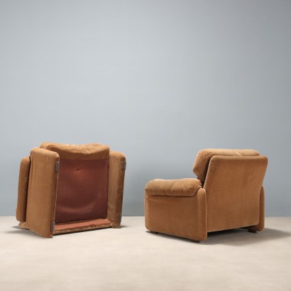 Pair of armchairs, Afra Bianchin, Tobia Scarpa, Two 'Coronado' armchairs%, Afra Bianchin, Tobia Scarpa, Two 'Coronado' armchairs%, Afra Bianchin, Tobia Scarpa, Two 'Coronado' armchairs%, Afra Bianchin, Tobia Scarpa