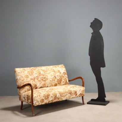 Two-seater sofa from the 1950s