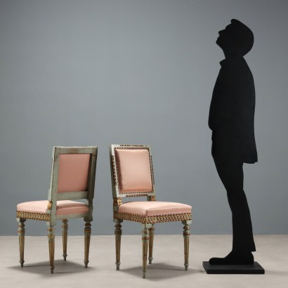 CHAIRS x4, Group of 4 Chairs