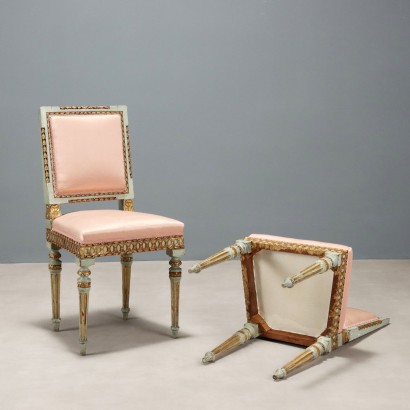 CHAIRS x4, Group of 4 Chairs