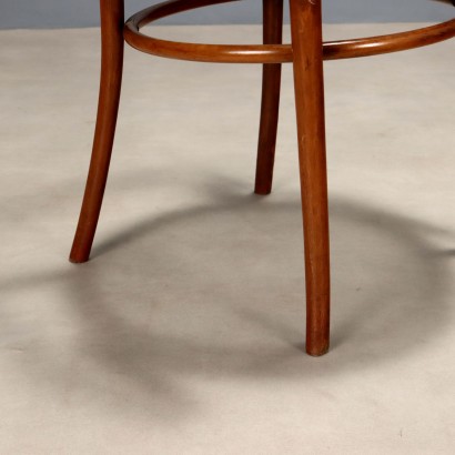 Chair, Thonet armchair in curved beech tin