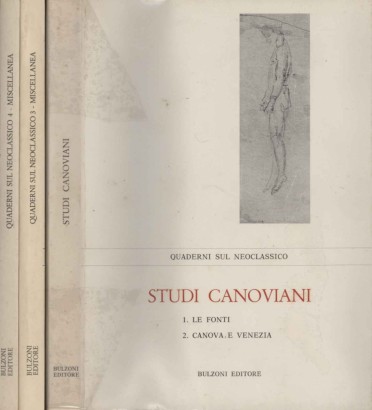 Studi canoviani. Miscellanea (3 Volumi)