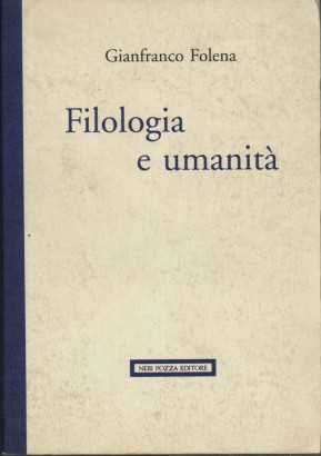 Filologia e umanità