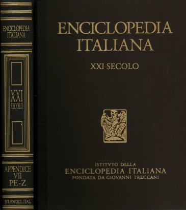 Enciclopedia italiana di scienze, lettere ed arti. XXI secolo. Appendice VII (PE-Z)