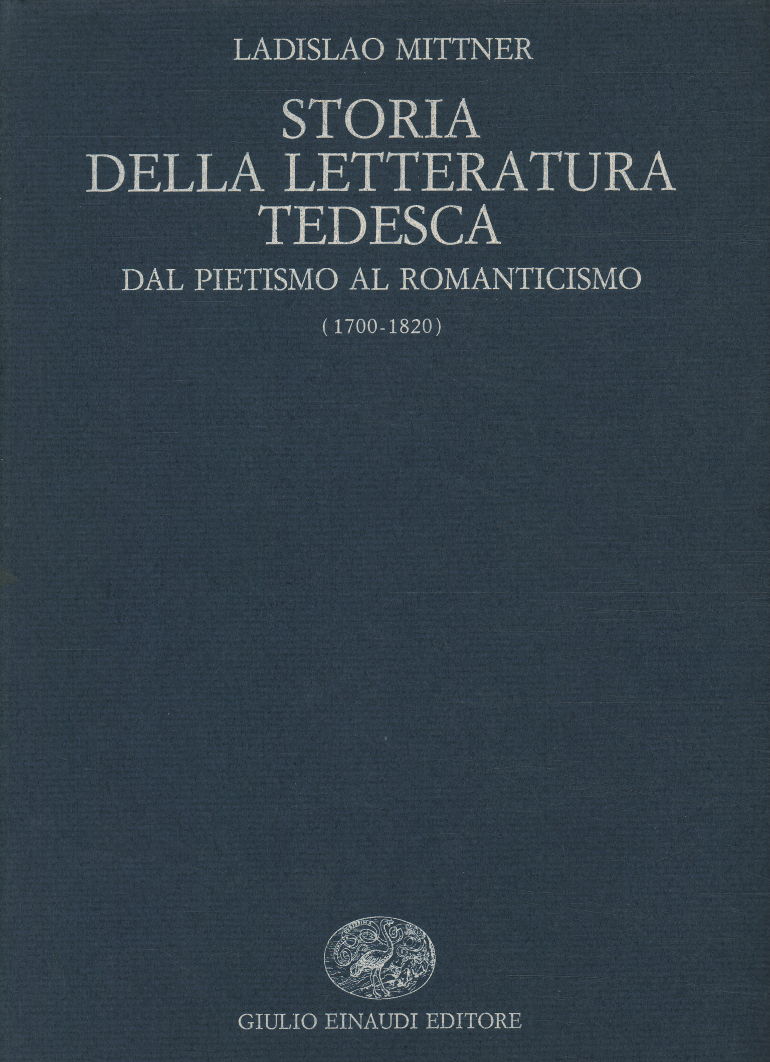 Historia de la literatura alemana