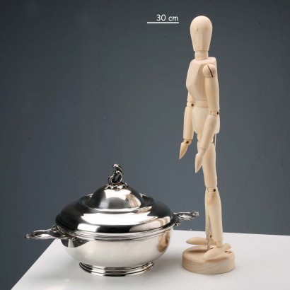 Gemüseschale aus 925er Silber