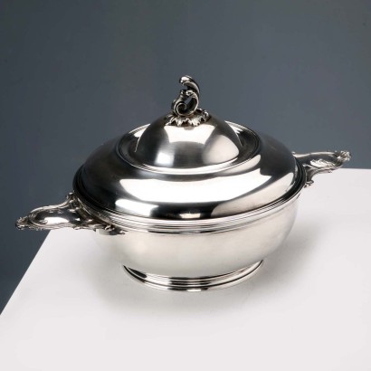 Gemüseschale aus 925er Silber