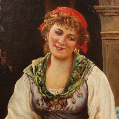 Gemäldekopie von Eugene Von Blass, The Proposal, Eugene Von Blaas, Eugene Von Blaas, Eugene Von Blaas, Eugene Von Blaas