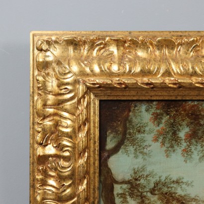 Architektonisches Capriccio mit Figuren, Architektonisches Capriccio mit Figuren