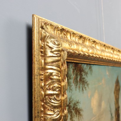 Architektonisches Capriccio mit Figuren, Architektonisches Capriccio mit Figuren