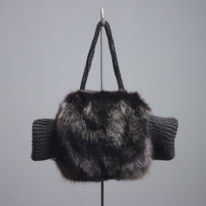 Borsa Manicotto in Pelliccia