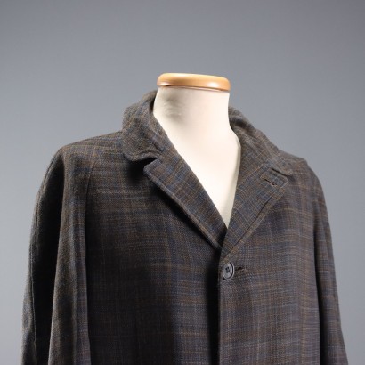 Aquascutum Herren-Vintage-Wollmantel