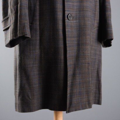 Aquascutum Herren-Vintage-Wollmantel