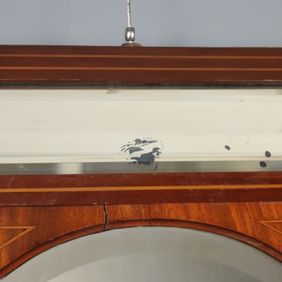 Spiegel, Mahagonispiegel mit Gewinde und%2, Mahagonispiegel mit Gewinde und%2