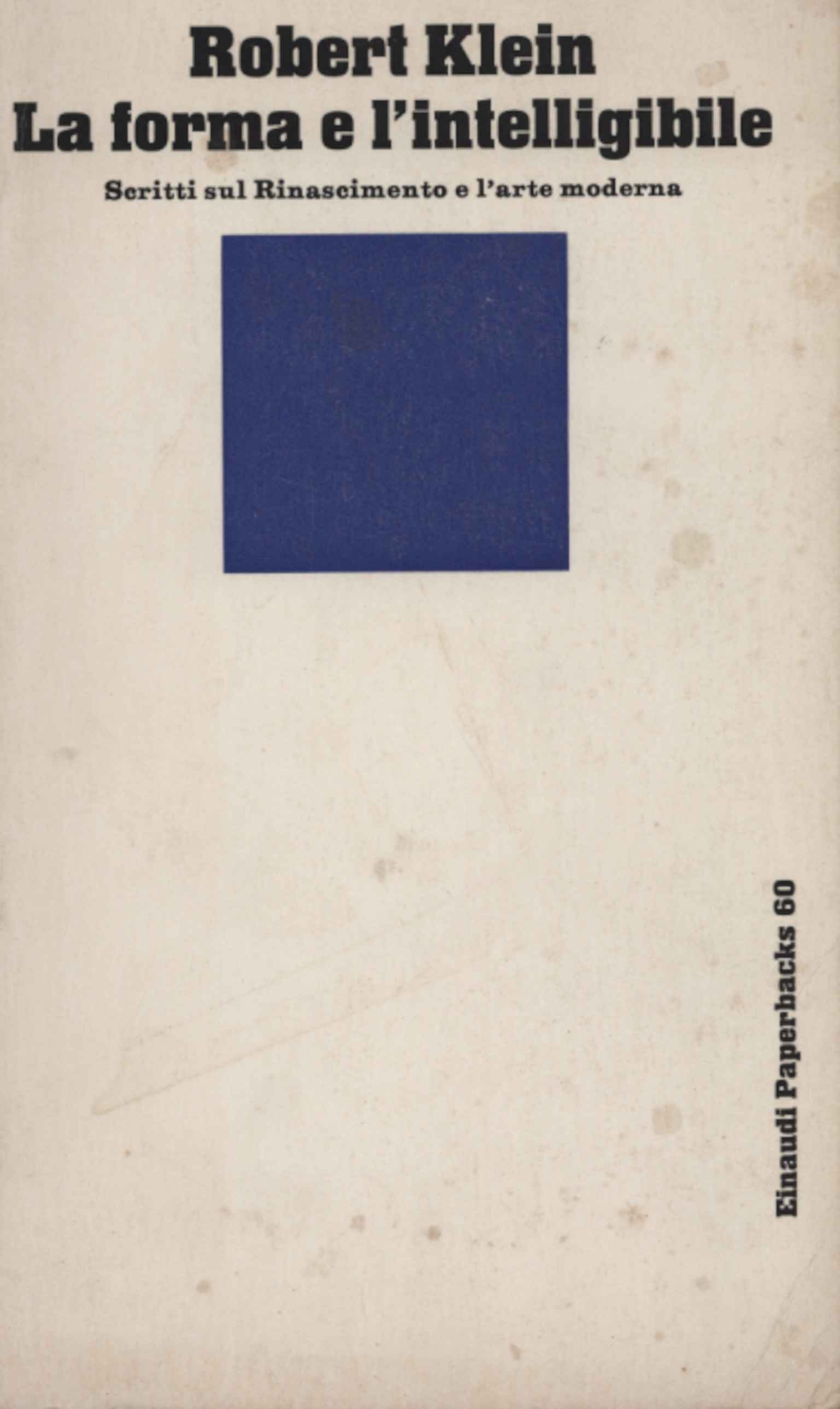 La forme et l'intelligible