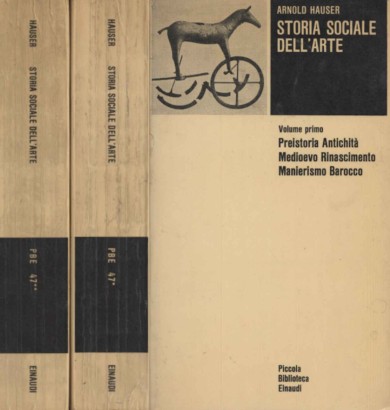Storia sociale dell'arte (Volumi I e II)