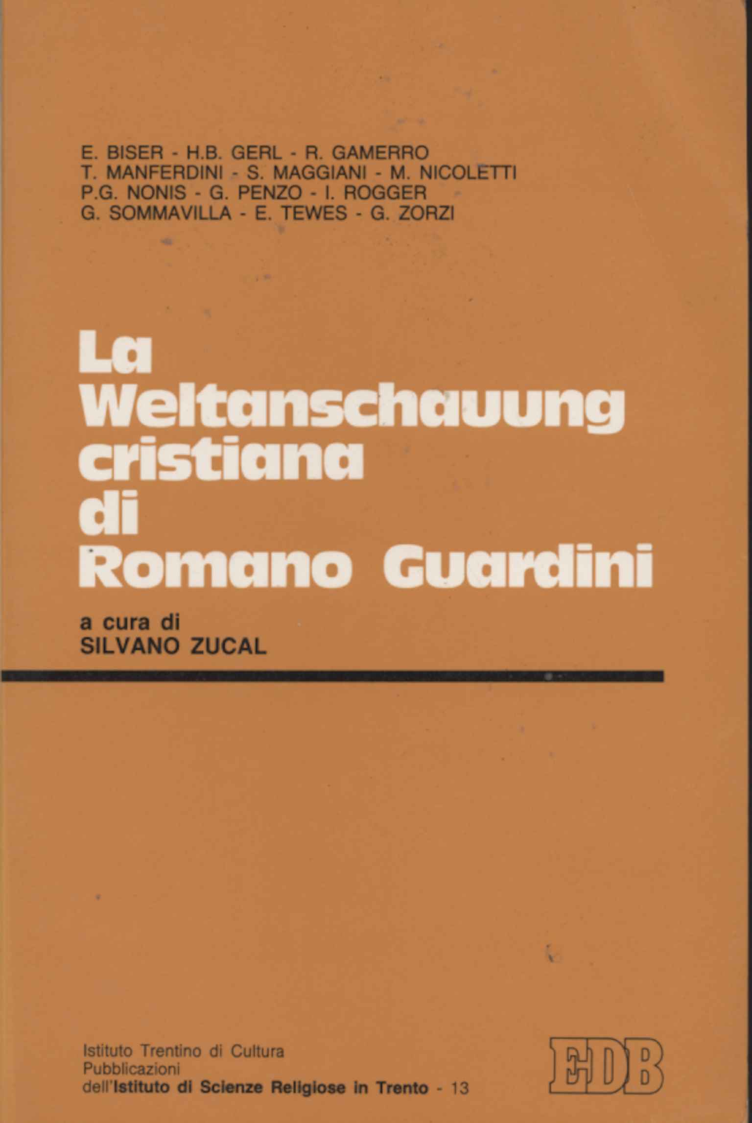 Romano Gu's Christian Weltanschauung