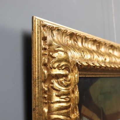 Gemälde einer Familieninterieurszene