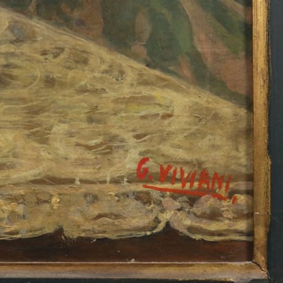 Painting by Giuseppe Viviani, Vase of Carnations, Giuseppe Viviani, Giuseppe Viviani, Giuseppe Viviani