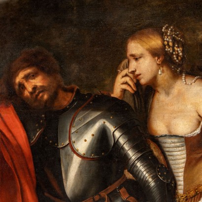 Gemälde von Jephthah und seiner Tochter, Gemälde von Girolamo Forabosco und Gehilfen, Girolamo Forabosco, Girolamo Forabosco, Girolamo Forabosco, Girolamo Forabosco