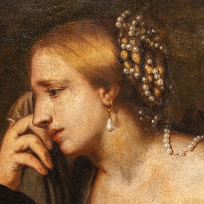 Gemälde von Jephthah und seiner Tochter, Gemälde von Girolamo Forabosco und Gehilfen, Girolamo Forabosco, Girolamo Forabosco, Girolamo Forabosco, Girolamo Forabosco