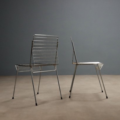 Vier Stühle aus den 1960er Jahren