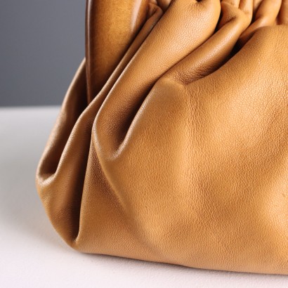 Sgargi Leather and Wood Clutch