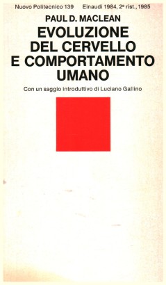 Evoluzione del cervello e comportamento umano