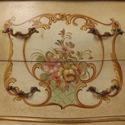 Paire de tables de chevet, Paire de tables de chevet de style baroque, Paire de tables de chevet de style baroque