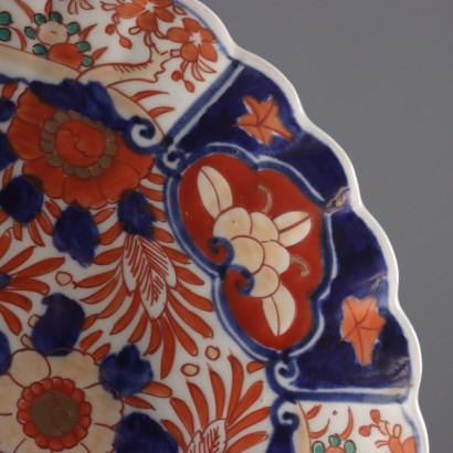 Paire d'assiettes Imari