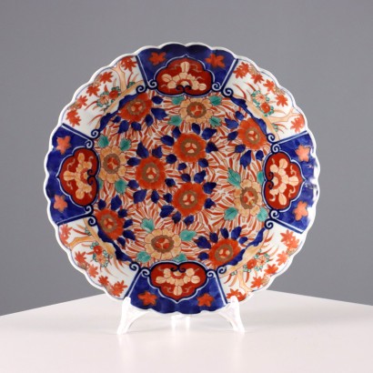 Paire d'assiettes Imari
