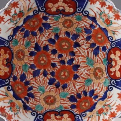 Paire d'assiettes Imari