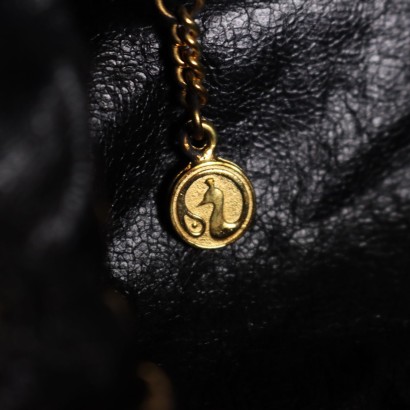 Sac en cuir imprimé vintage Sgargi