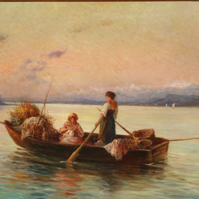 Peindre sur le bateau