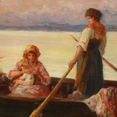 Peindre sur le bateau