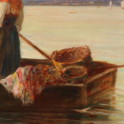 Peindre sur le bateau