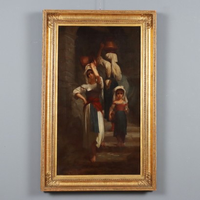 Copie de peinture d'Ernest Hébert