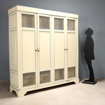 Wardrobe, pantry cupboard in lacquered fir