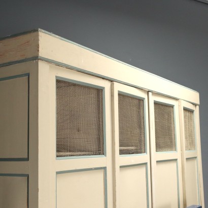 Wardrobe, pantry cupboard in lacquered fir