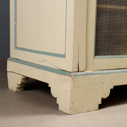 Wardrobe, pantry cupboard in lacquered fir