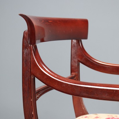 Pair of armchairs, Pair of Louis Philippe armchairs in F