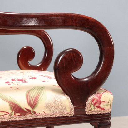 Pair of armchairs, Pair of Louis Philippe armchairs in F