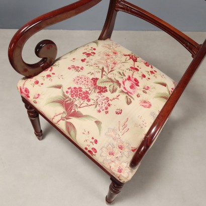 Pair of armchairs, Pair of Louis Philippe armchairs in F